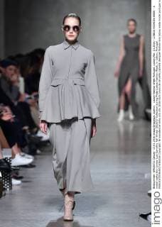 Lisboa Fashion Week Portugal, Lisbon,Mar. 13,2016 - LISBOA FASHION WEEK - A model walks the runway Luis Carvalho Fall Winter 2016 17 Collection during Moda Lisboa Fashion Week, in Lisbon, Portugal.  Copyright: BrunoxdexCarvalho