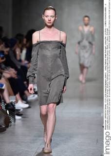 Lisboa Fashion Week Portugal, Lisbon,Mar. 13,2016 - LISBOA FASHION WEEK - A model walks the runway Luis Carvalho Fall Winter 2016 17 Collection during Moda Lisboa Fashion Week, in Lisbon, Portugal.  Copyright: BrunoxdexCarvalho