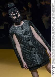 Japan: Nguyen Cong Tri Design Team Autumn Winter 2016 collection at the Mercedes Benz Fashion Week A model on the runway during the Nguyen Cong Tri 2016 Autumn Winter Fashion Show at the Mercedes-Benz Fashion Week.  AlessandroxDixCiommo