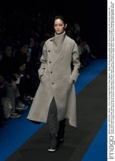 Japan: Divka autumn winter 2016 Tokyo A model on the runway during the Divka 2016 autumn winter fashion show at the Mercedes-Benz Fashion Week Tokyo.  AlessandroxDixCiommo