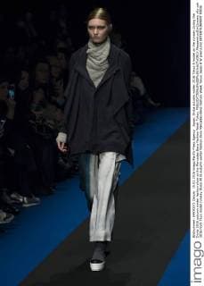 Japan: Divka autumn winter 2016 Tokyo A model on the runway during the Divka 2016 autumn winter fashion show at the Mercedes-Benz Fashion Week Tokyo.  AlessandroxDixCiommo