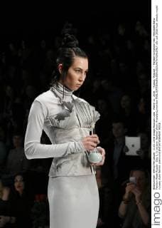 March 11, 2016. - Russia, Moscow. - Manezh Exhibition Hall. Mercedes-Benz Fashion Week Russia - Day 1. In picture: fashion show. AnatolyxLomokhov 