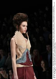March 11, 2016. - Russia, Moscow. - Manezh Exhibition Hall. Mercedes-Benz Fashion Week Russia - Day 1. In picture: fashion show. AnatolyxLomokhov 