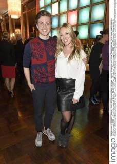 Jannik Schümann und Sina Tkotsch bei der Verleihung des Deutschen Hörfilmpreises 2016 im Kino International. Berlin, 15.03.2016 Foto:xFredericx xFuturexImage