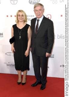 Verena Bentele und Horst Köhler bei der Verleihung des Deutschen Hörfilmpreises 2016 im Kino International. Berlin, 15.03.2016 Foto:xFredericx xFuturexImage