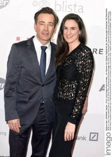 Jan Sosniok mit Ehefrau Nadine bei der Verleihung des Deutschen Hörfilmpreises 2016 im Kino International. Berlin, 15.03.2016 Foto:xFredericx xFuturexImage