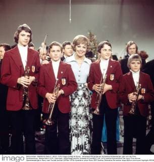 Anneliese Rothenberger Anneliese Rothenberger gibt sich die Ehre, Musiksendung, Deutschland 1976. Copyright: Roba SiegfriedxPilz UnitedArchives18917