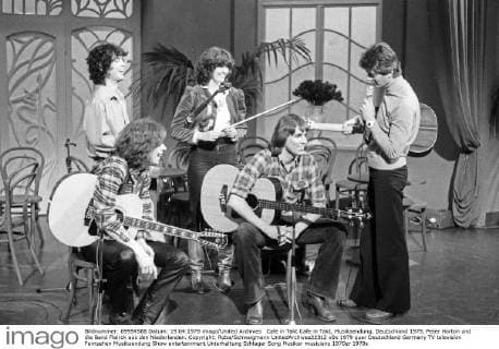 Cafe in Takt Cafe in Takt, Musiksendung, Deutschland 1979, Peter Horton und die Band Flairck aus den Niederlanden. Copyright: Roba Schweigmann UnitedArchives22312