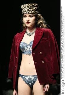 March 15, 2016, Tokyo, Japan - A model displays Japanese lingerie maker Peach John s collection in Tokyo on Tuesday, March 15, 2016 as a part of the Tokyo Fashion Week. Tokyo Fashion Week for 2016 autumn and winter collection is now held her from March 14 through 19.  (lwxa000429)