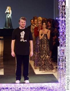 March 17, 2016 - The famous Ukrainian designer Oleksiy Zalevskiy on a catwalk with a models who present his creation during the 38th Ukrainian Fashion Week in Kiev, Ukraine, 17 March 2016. The fashion event presents 2016 collections by Ukrainian and international designers from 17 to 23 March. - ZUMAs334