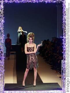 March 17, 2016 - A model presents a creation by Ukrainian designer Aleksey Zalevskiy during the 38th Ukrainian Fashion Week in Kiev, Ukraine, 17 March 2016. The fashion event presents 2016 collections by Ukrainian and international designers from 17 to 23 March. - ZUMAs334