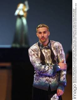 March 17, 2016 - A model presents a creation by Ukrainian designer Aleksey Zalevskiy during the 38th Ukrainian Fashion Week in Kiev, Ukraine, 17 March 2016. The fashion event presents 2016 collections by Ukrainian and international designers from 17 to 23 March. - ZUMAs334