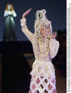 March 17, 2016 - A model presents a creation by Ukrainian designer Aleksey Zalevskiy during the 38th Ukrainian Fashion Week in Kiev, Ukraine, 17 March 2016. The fashion event presents 2016 collections by Ukrainian and international designers from 17 to 23 March. - ZUMAs334