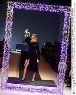 March 17, 2016 - A model presents a creation by Ukrainian designer Aleksey Zalevskiy during the 38th Ukrainian Fashion Week in Kiev, Ukraine, 17 March 2016. The fashion event presents 2016 collections by Ukrainian and international designers from 17 to 23 March. - ZUMAs334