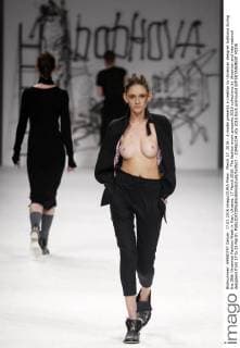 March 17, 2016 - A model presents a creation by Ukrainian designer bobkova during the 38th Ukrainian Fashion Week in Kiev, Ukraine, 17 March 2016. The fashion event presents 2016 collections by Ukrainian and international designers from 17 to 23 March. - ZUMAs334