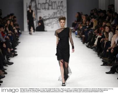 March 17, 2016 - A model presents a creation by Ukrainian designer bobkova during the 38th Ukrainian Fashion Week in Kiev, Ukraine, 17 March 2016. The fashion event presents 2016 collections by Ukrainian and international designers from 17 to 23 March. - ZUMAs334