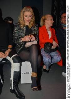 Istanbul Fashion Week - Promis bei Sudi Etuz Modenschau March 17, 2016 - Kiera Chaplin attends Mercedes Benz Istanbul Fashion Week Sudi Etuz Fashion Show.  - ZUMAd118