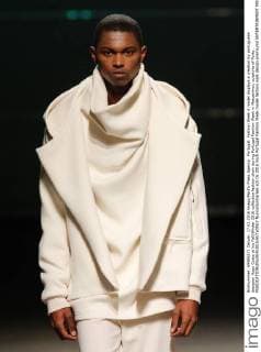 Portugal: Fashion Week A model displays a creation by portuguese designer Hugo Costa at his Fall Winter 2016 collection fashion show during Portugal Fashion Week in Matosinhos, outskirts of Porto.  NunoxGuimaraes