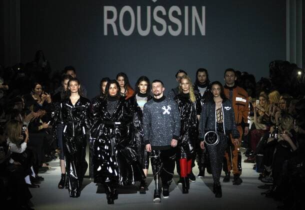 March 21, 2016 - Models present a creation by Ukrainian designer ROUSSIN by Sofia Rousinovich, during the 38th Ukrainian Fashion Week in Kiev, Ukraine,21 March 2016. The fashion event presents 2016 collections by Ukrainian and international designers from 18 to 23 March. - ZUMAs334