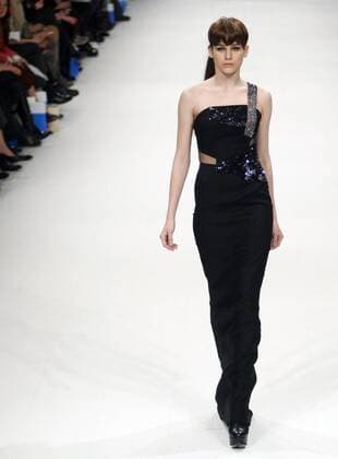 March 21, 2016 - A model presents a creation by Ukrainian designer Aina GASSE during the 38th Ukrainian Fashion Week in Kiev, Ukraine, 21 March 2016. The fashion event presents 2016 collections by Ukrainian and international designers from 17 to 23 March. - ZUMAs334
