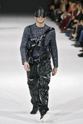 March 21, 2016 - Kiev, ukraine - A model presents a creation by Ukrainian designer ROUSSIN by Sofia Rousinovich during the Ukrainian Fashion Week, in Kiev, Ukraine,on 21 March,2016. The event presents Autumn Winter 2016-2017 collections by Ukrainian and international designers from 17 to 23 March. Kiev ukraine  - ZUMAn230