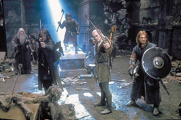 Herr der Ringe - Die Gefährten, Der Ian McKellen Viggo Mortensen John Rhys-Davies Orlando Bloom Lord of the Rings I: The Fellowship of the Ring, The The Lord of the Rings: Box Set, Copyright: TBM UnitedArchives0152017