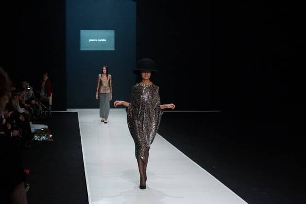 22.03.16 Moscow. Gostiny Dvor. Fashion week in Moscow 2016. The Show Of Pierre Cardin OlgaxSokolova 