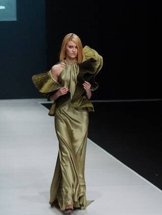 22.03.16 Moscow. Gostiny Dvor. Fashion week in Moscow 2016. The Show Of Pierre Cardin OlgaxSokolova 