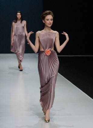 22.03.16 Moscow. Gostiny Dvor. Fashion week in Moscow 2016. The Show Of Pierre Cardin OlgaxSokolova 