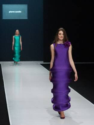 22.03.16 Moscow. Gostiny Dvor. Fashion week in Moscow 2016. The Show Of Pierre Cardin OlgaxSokolova 