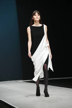 March 22, 2016. - Russia, Moscow. - Gostiny Dvor. Made in Russia Fashion Week in Moscow. Day One. In picture: Pierre Cardin fashion show AnatolyxLomokhov 