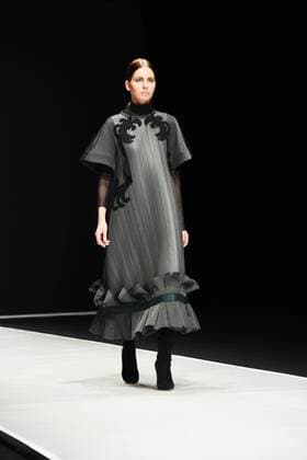 March 22, 2016. - Russia, Moscow. - Gostiny Dvor. Made in Russia Fashion Week in Moscow. Day One. In picture: Valentin Yudashkin fashion show AnatolyxLomokhov 