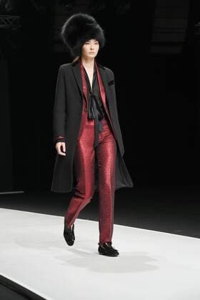 March 22, 2016. - Russia, Moscow. - Gostiny Dvor. Made in Russia Fashion Week in Moscow. Day One. In picture: Valentin Yudashkin fashion show AnatolyxLomokhov 