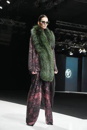 March 22, 2016. - Russia, Moscow. - Gostiny Dvor. Made in Russia Fashion Week in Moscow. Day One. In picture: Valentin Yudashkin fashion show AnatolyxLomokhov 