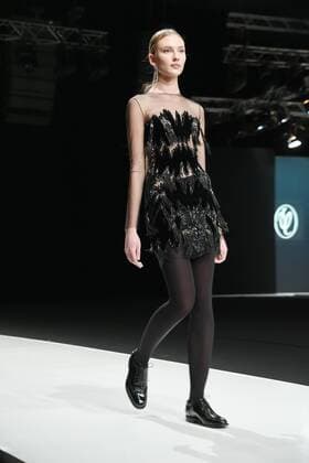 March 22, 2016. - Russia, Moscow. - Gostiny Dvor. Made in Russia Fashion Week in Moscow. Day One. In picture: Valentin Yudashkin fashion show AnatolyxLomokhov 