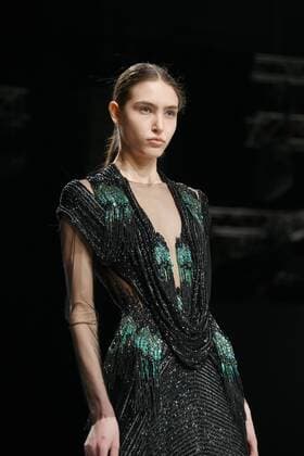 March 22, 2016. - Russia, Moscow. - Gostiny Dvor. Made in Russia Fashion Week in Moscow. Day One. In picture: Valentin Yudashkin fashion show AnatolyxLomokhov 