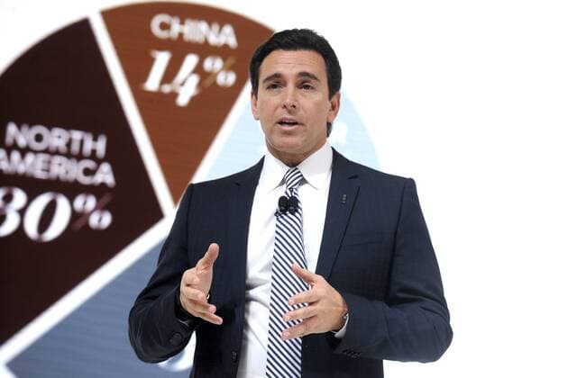 Mark Fields auf der 116. New York International Auto Show im Javits Convention Center. New York, 23.03.2016 Foto:xD.xVanxTinex xFuturexImage