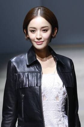 BEIJING, CHINA - MARCH 24: (CHINA OUT) Actress and model Gulnazar showcases on runway during the 2016 Alexander.T.Zhao Collection Autumn Winter designed by Zhao Tao on March 24, 2016 in Beijing, China.  CFP481674661