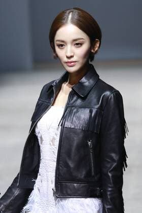 BEIJING, CHINA - MARCH 24: (CHINA OUT) Actress and model Gulnazar showcases on runway during the 2016 Alexander.T.Zhao Collection Autumn Winter designed by Zhao Tao on March 24, 2016 in Beijing, China.  CFP481674663