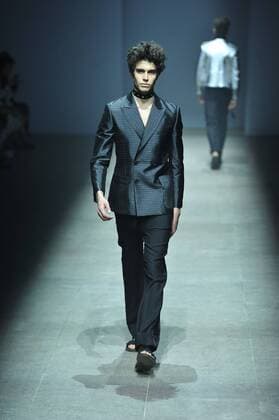 March 24, 2016 - Beijing, Beijing, CHN - Beijing, CHINA - March 24 2016: (EDITORIAL USE ONLY. CHINA OUT) 2016 F W Beijing Fashion Week: Models present ALEXANDER.T.ZHAO show. Beijing CHN  - ZUMAs145