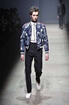March 24, 2016 - Beijing, Beijing, CHN - Beijing, CHINA - March 24 2016: (EDITORIAL USE ONLY. CHINA OUT) 2016 F W Beijing Fashion Week: Models present ALEXANDER.T.ZHAO show. Beijing CHN  - ZUMAs145