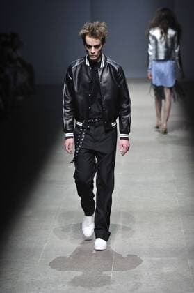 March 24, 2016 - Beijing, Beijing, CHN - Beijing, CHINA - March 24 2016: (EDITORIAL USE ONLY. CHINA OUT) 2016 F W Beijing Fashion Week: Models present ALEXANDER.T.ZHAO show. Beijing CHN  - ZUMAs145