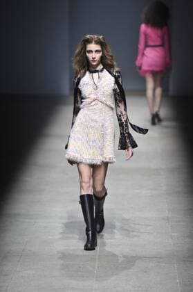 March 24, 2016 - Beijing, Beijing, CHN - Beijing, CHINA - March 24 2016: (EDITORIAL USE ONLY. CHINA OUT) 2016 F W Beijing Fashion Week: Models present ALEXANDER.T.ZHAO show. Beijing CHN  - ZUMAs145