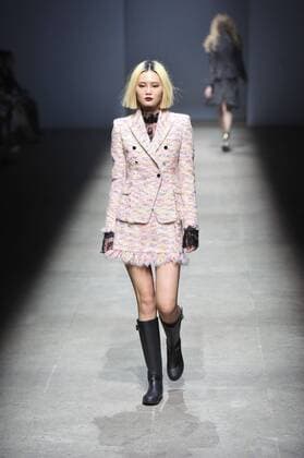 March 24, 2016 - Beijing, Beijing, CHN - Beijing, CHINA - March 24 2016: (EDITORIAL USE ONLY. CHINA OUT) 2016 F W Beijing Fashion Week: Models present ALEXANDER.T.ZHAO show. Beijing CHN  - ZUMAs145