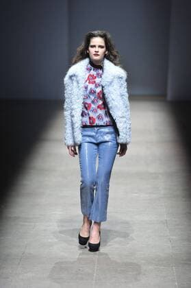 March 24, 2016 - Beijing, Beijing, CHN - Beijing, CHINA - March 24 2016: (EDITORIAL USE ONLY. CHINA OUT) 2016 F W Beijing Fashion Week: Models present ALEXANDER.T.ZHAO show. Beijing CHN  - ZUMAs145