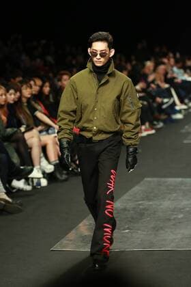 The second day of Seoul fashion week, CHARM S fashion show in Seoul, South Korea on 24th March, 2016.(China and South Korea Out)  20160323490