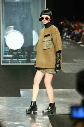 The second day of Seoul fashion week, CHARM S fashion show in Seoul, South Korea on 24th March, 2016.(China and South Korea Out)  20160323492