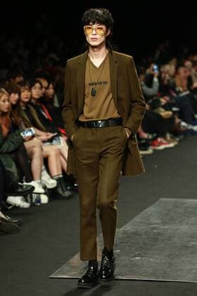 The second day of Seoul fashion week, CHARM S fashion show in Seoul, South Korea on 24th March, 2016.(China and South Korea Out)  20160323501
