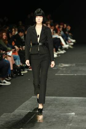 The second day of Seoul fashion week, CHARM S fashion show in Seoul, South Korea on 24th March, 2016.(China and South Korea Out)  20160323531