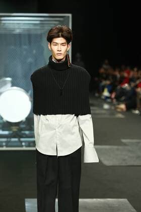 The second day of Seoul fashion week, CHARM S fashion show in Seoul, South Korea on 24th March, 2016.(China and South Korea Out)  20160323537